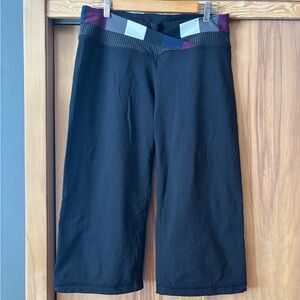 Lululemon MultiColor Athletic Pants, Black Cropped Pants, yoga pants, leggings